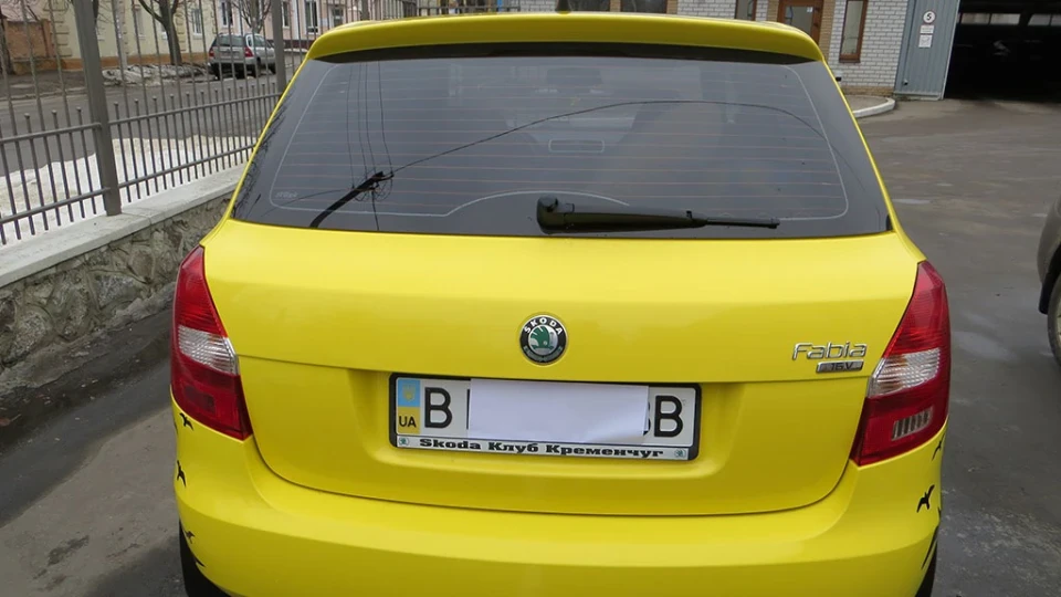 Skoda Fabia Сонечко 5