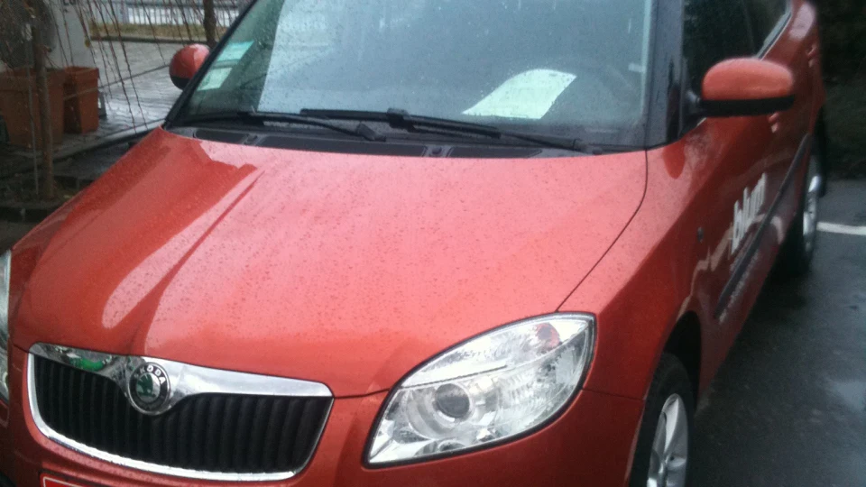 Skoda Fabia Сприйнята Фабочка