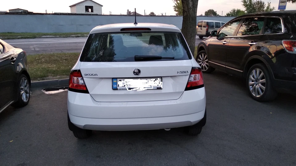 Skoda Fabia White 1.0 Tsi 2