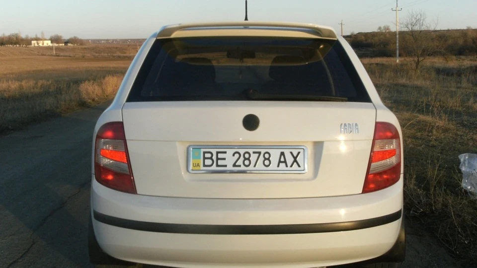 Skoda Fabia White Шкодун 2