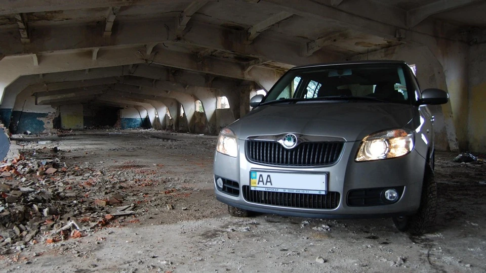 Skoda Fabia ) Жаль 3