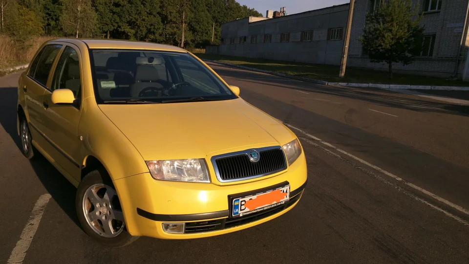 Skoda Fabia Жовтий ципленок 3