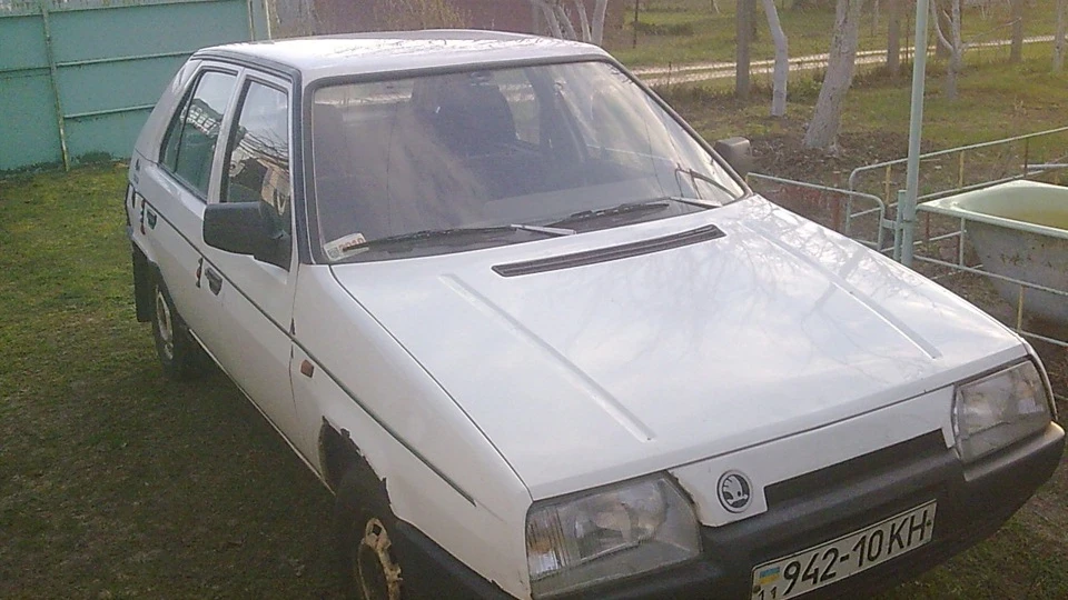 Skoda Favorit Моя маленька деvо4k@))) 5