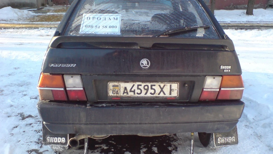 Skoda Favorit Моя перша ластівка! 3