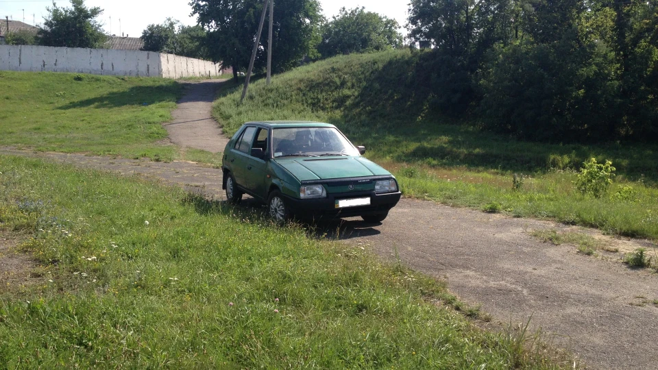 Skoda Favorit Зелена 2