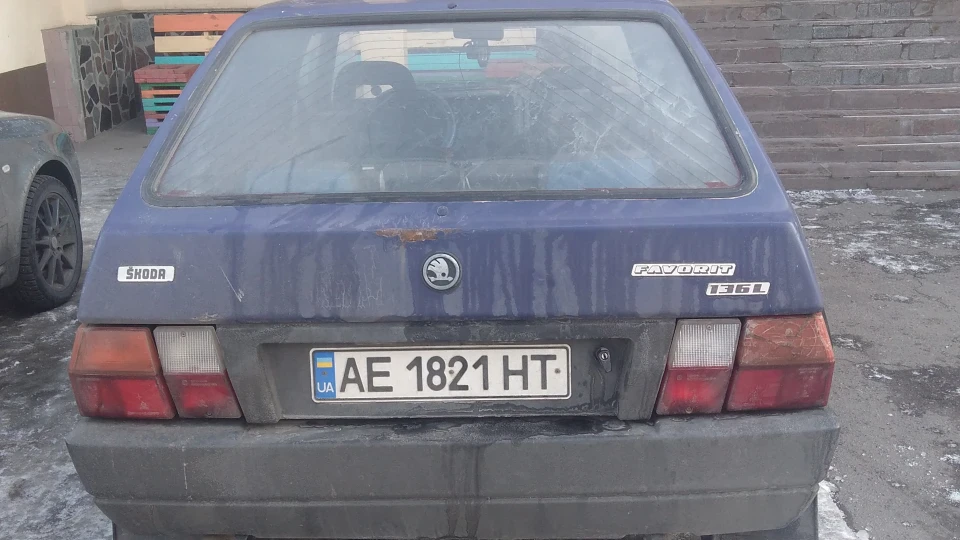Skoda Favorit Жоповоз 2