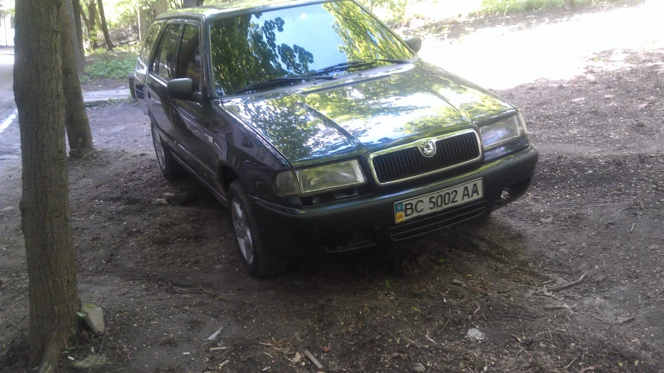 Skoda Felicia 1.3 чорний металік