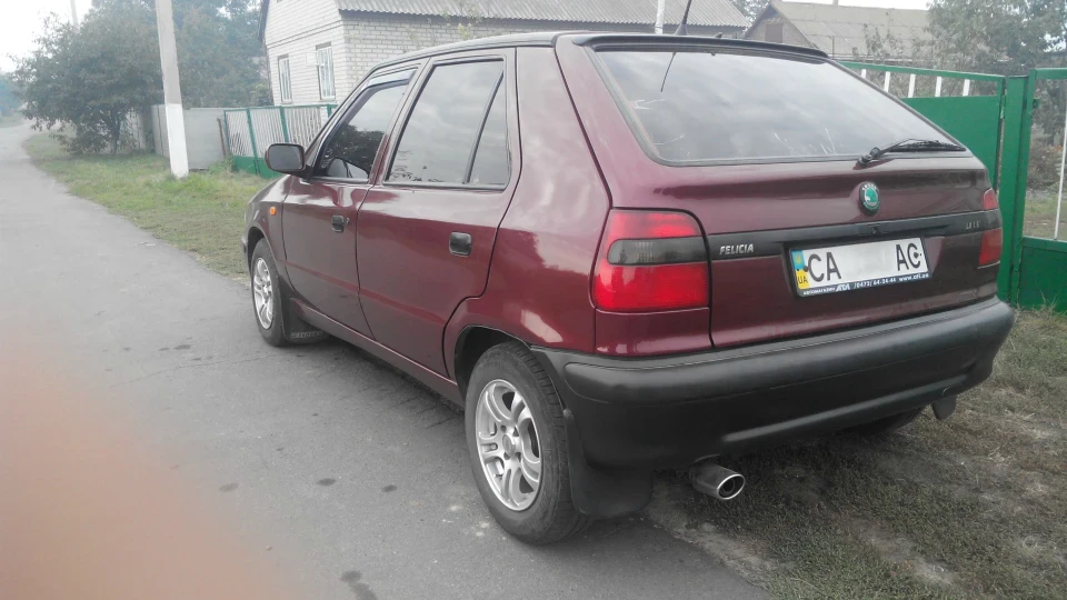 Skoda Felicia 1.6 інжектор 3