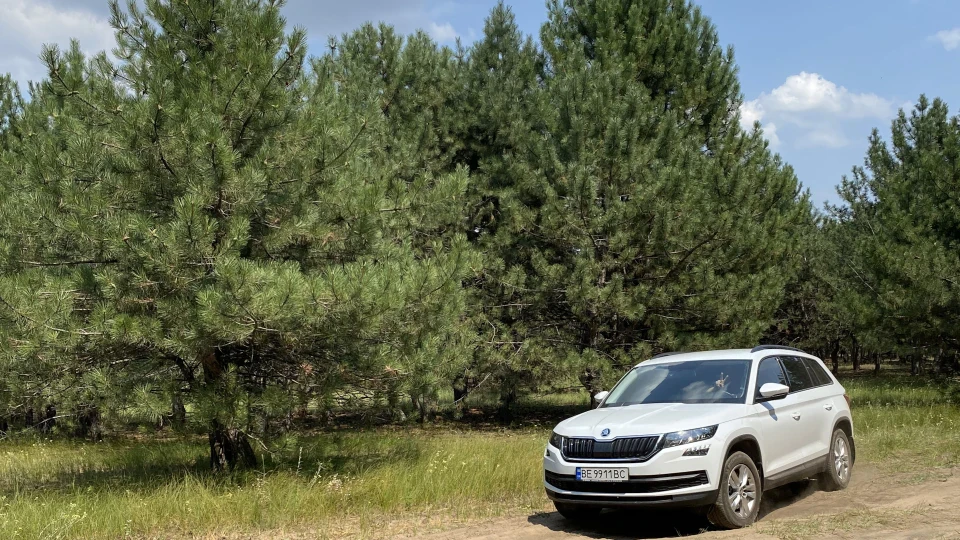 Skoda Kodiaq білий ведмідь 2