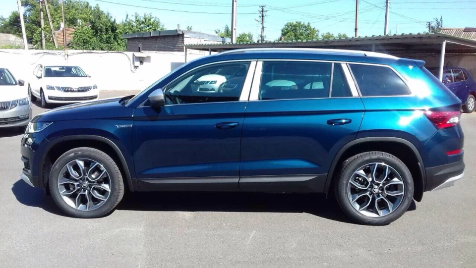 Skoda Kodiaq Scout 2.0tdi Lava Blau
