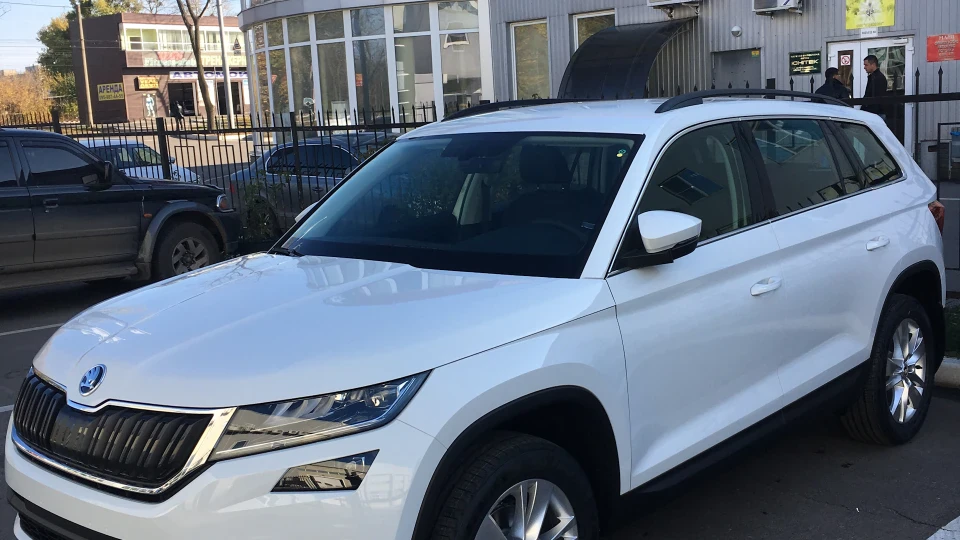 Skoda Kodiaq WHITE ANIMAL🐼