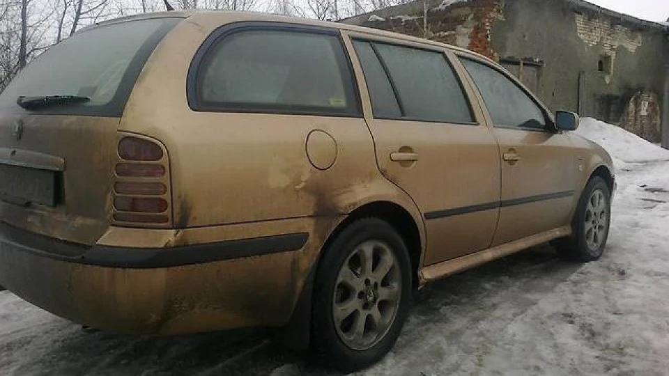Skoda Octavia Combi 1.9 TDI L&K ЗОЛОТО) 2