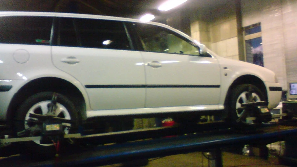 Skoda Octavia Combi автопоїзд 3