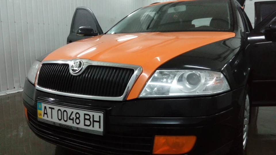 Skoda Octavia Combi Мандариновий Шкодник 5