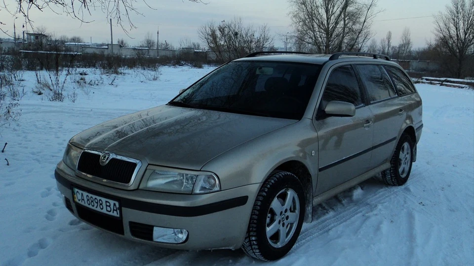 Skoda Octavia Combi Золотий VAGончик