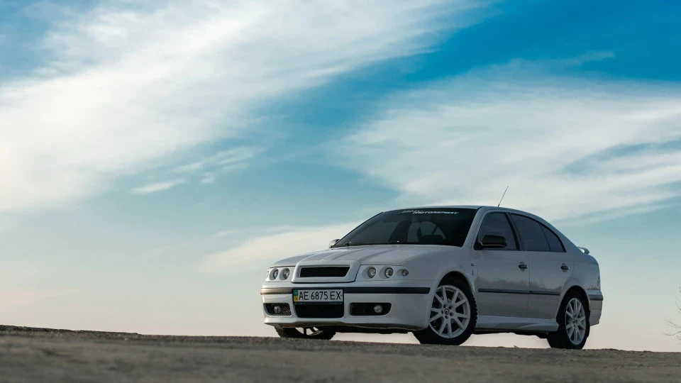 Skoda Octavia RS Білий 2.0 3
