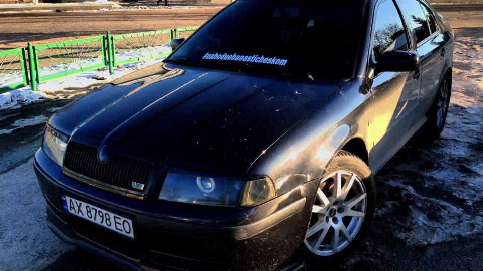 Skoda Octavia RS Чорна мамба 🖤 3