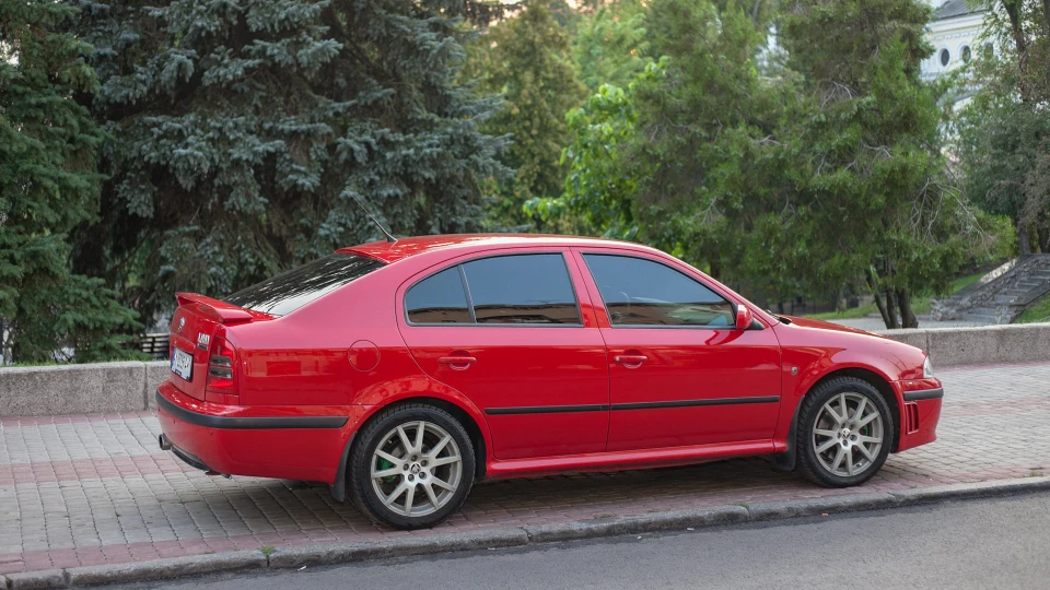 Skoda Octavia RS Блискавка Маквін)))