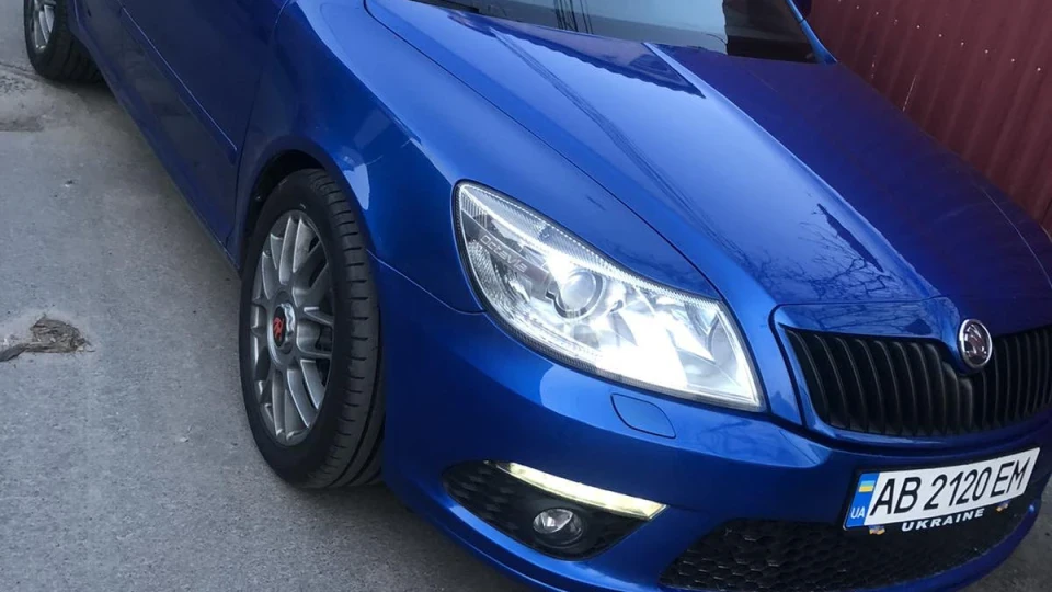 Skoda Octavia RS Гармата Гонка!