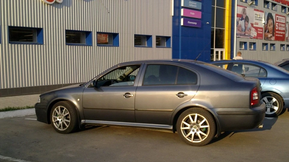Skoda Octavia RS Сіра Рись 2