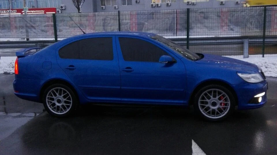 Skoda Octavia RS Синя рись 4