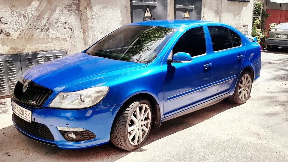 Skoda Octavia RS Синя рись 5