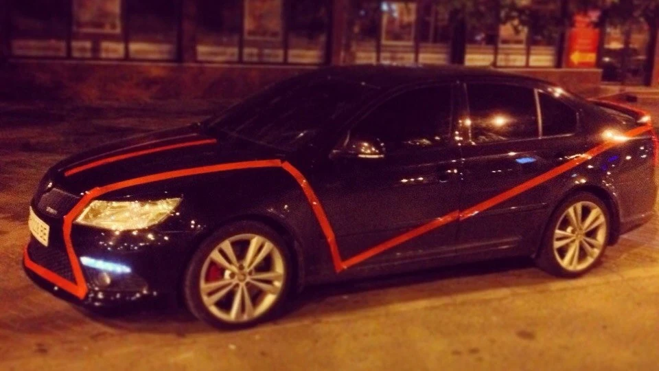 Skoda Octavia RS шкодлива рись 5