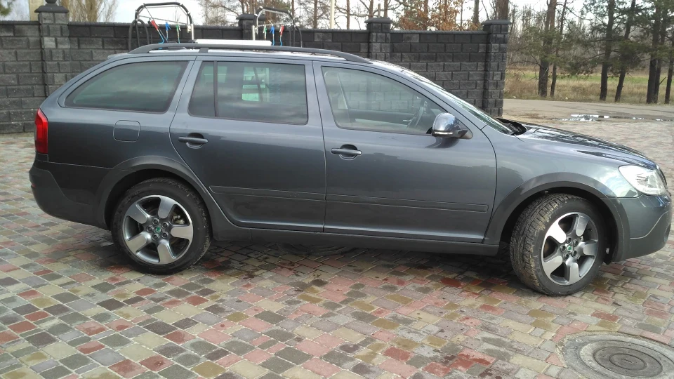 Skoda Octavia Scout 2.0 TDI ЗБЕЗБАШЕНА! 5