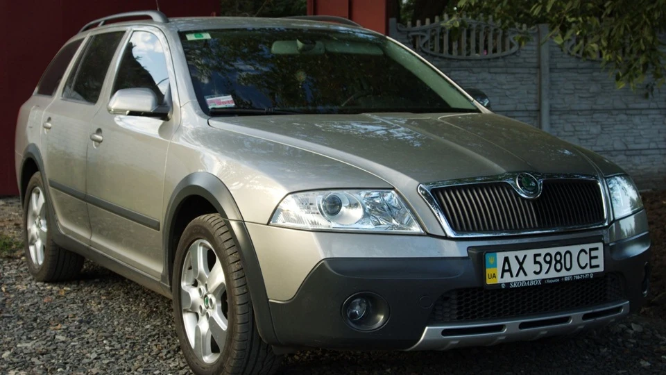 Skoda Octavia Scout каченя 2