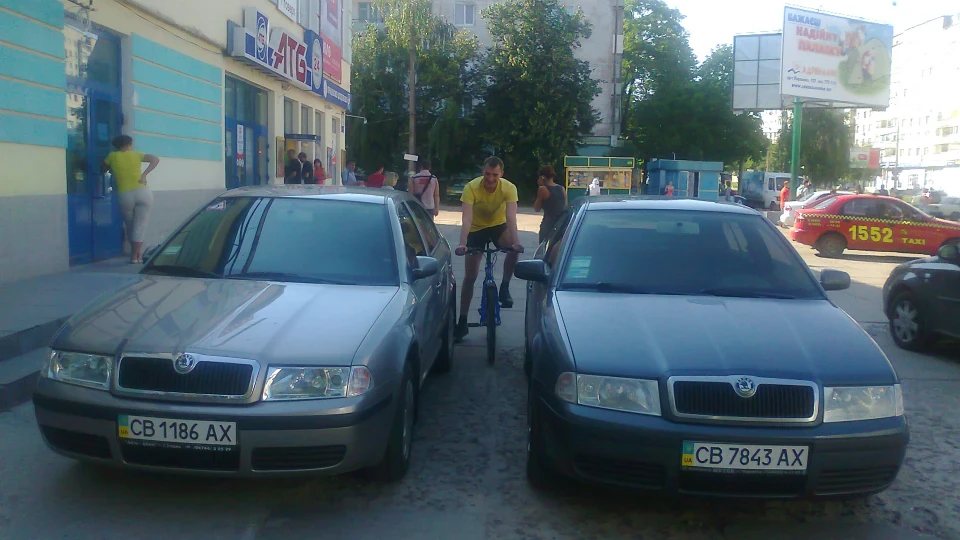 Skoda Octavia 1,6, але мені вистачає 5