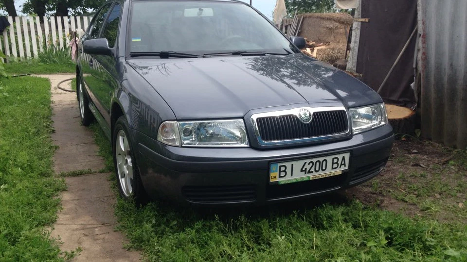 Skoda Octavia Сіра Окташка 2