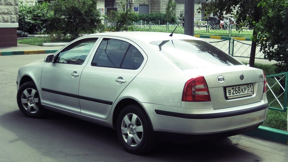 Skoda Octavia silver 2