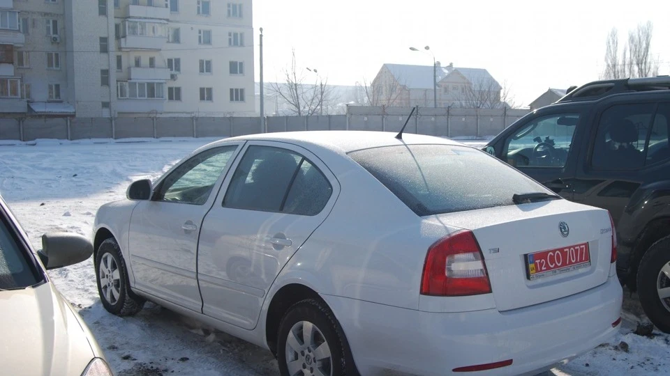 Skoda Octavia White Seagull