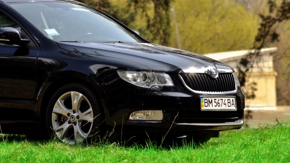 Skoda Superb 🎠Black Friesian Horse🎠 2