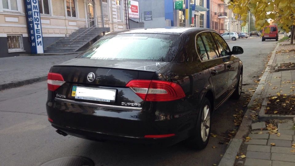 Skoda Superb Пароплав 3