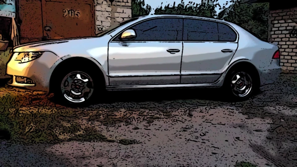 Skoda Superb Срібна куля 4