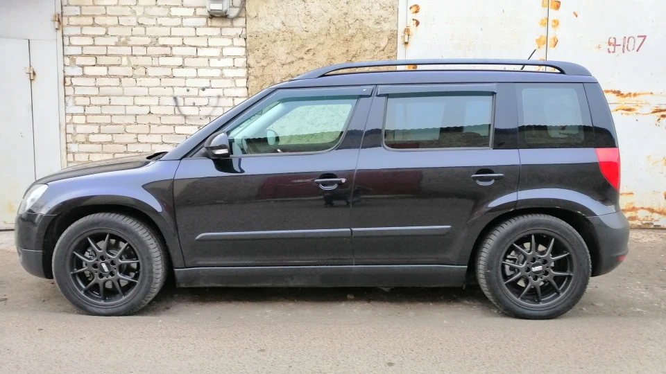 Skoda Yeti black bob 5
