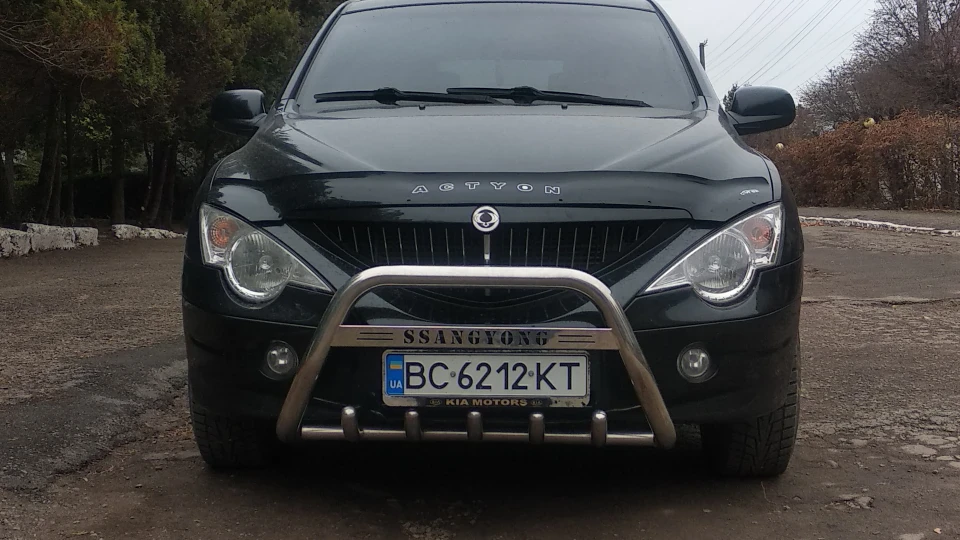 SsangYong Actyon вусатий-смугастий