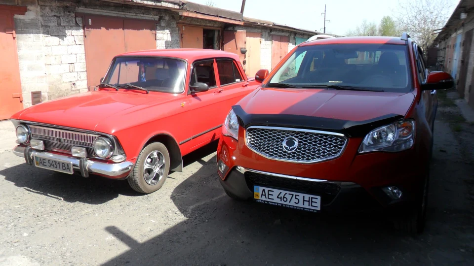 SsangYong Korando помаранче 5