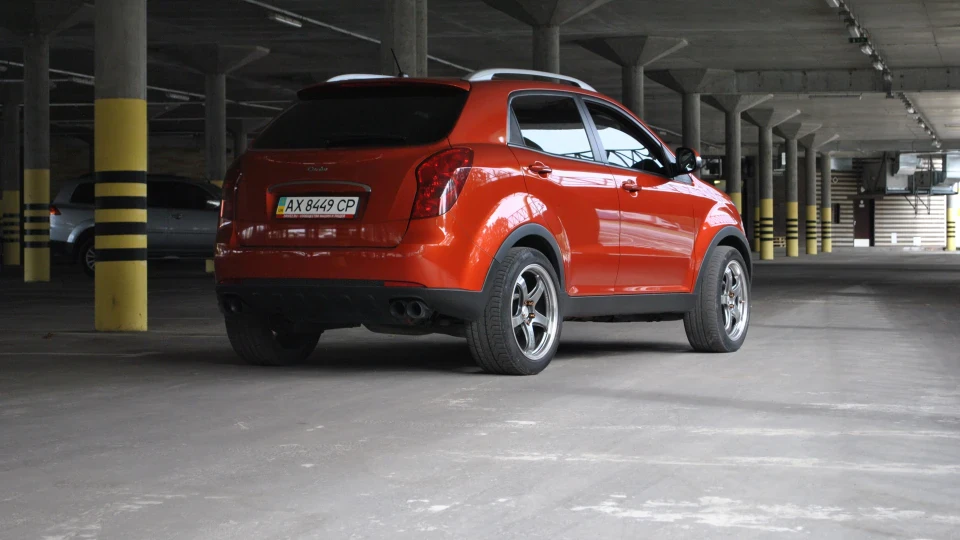 SsangYong Korando TURBO Пластмаська 4