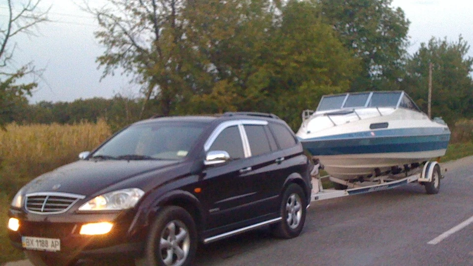 SsangYong Kyron Бургундське червоне 5