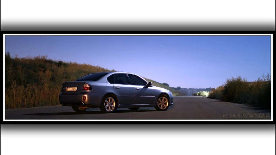 Subaru B4 2.0 , Steel Silver Metal 2