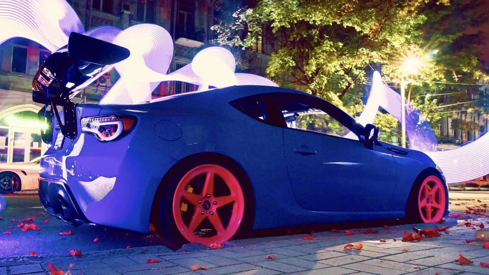 Subaru BRZ HYPER BLUE 4