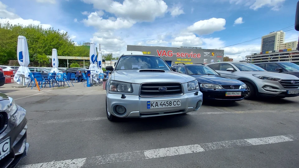 Subaru Forester 2.0 турбо на МКПП 3