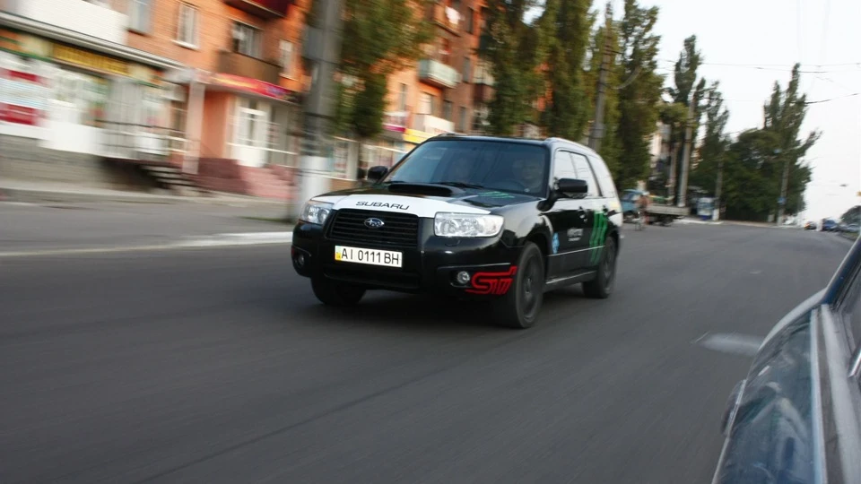 Subaru Forester 2.5 турбо Black Adder 2