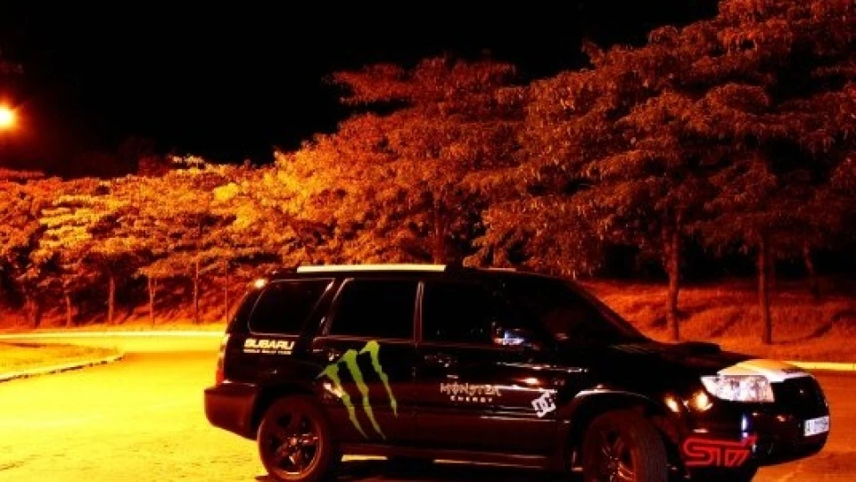 Subaru Forester 2.5 турбо Black Adder 3