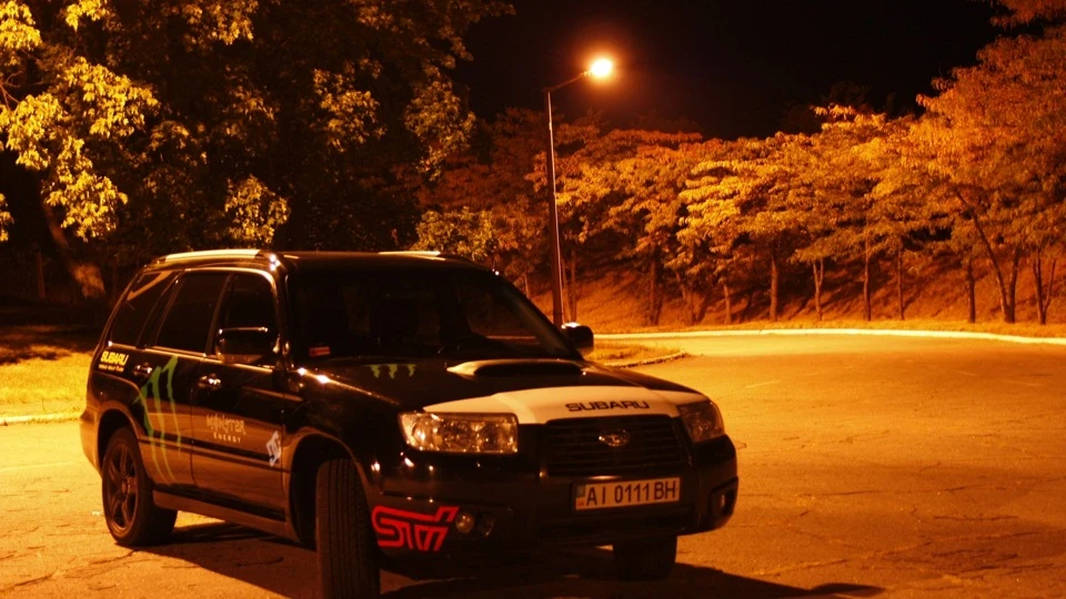 Subaru Forester 2.5 турбо Black Adder 4