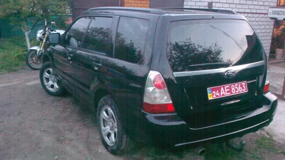 Subaru Forester Мій чорний чумазик! 2