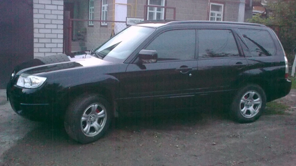 Subaru Forester Мій чорний чумазик! 3