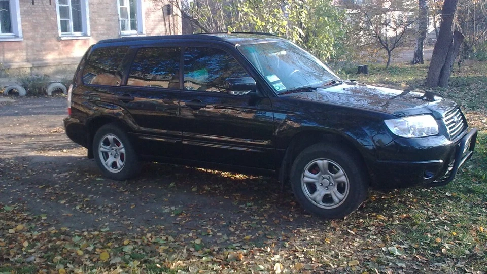 Subaru Forester Мій чорний чумазик! 4